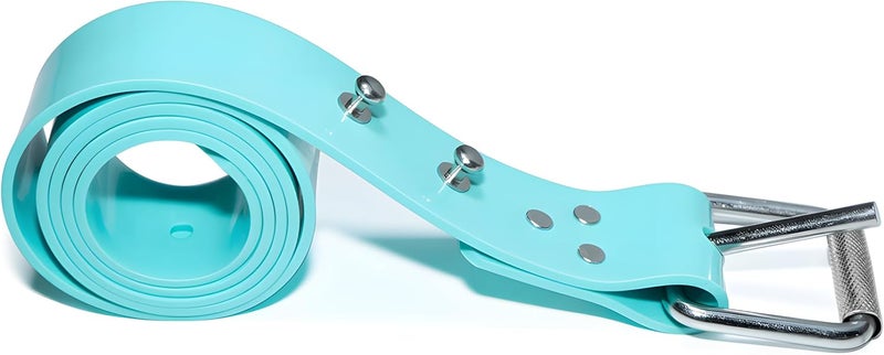 DiveTec Silicone Diving Weight Belt 54" (138cm) with Detachable Stainless Steel Fastening Studs – Ideal for Freediving & Spearfishing - Image 3